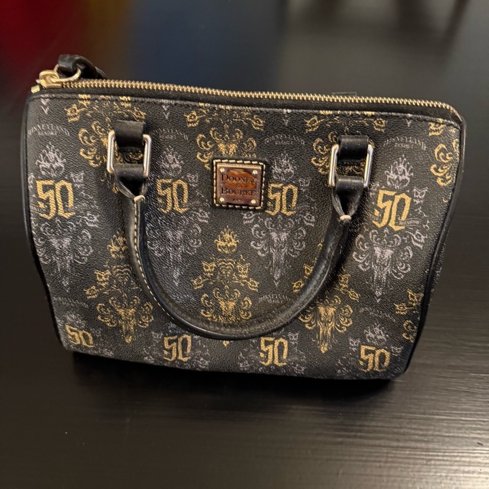 Disney haunted mansion 50th anniversary, Dooney & Bourke handbag
